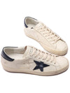 Superstar Beige Night Blue Heel Tab Sneakers - GOLDEN GOOSE - BALAAN 6