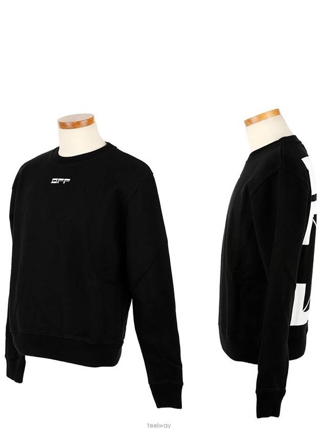 face logo sweatshirt black - OFF WHITE - BALAAN 3