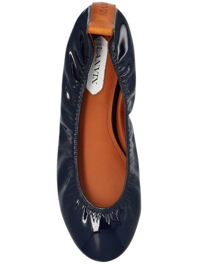 patent leather ballerina shoes FWBAMB02GLOSP24 - LANVIN - BALAAN 7