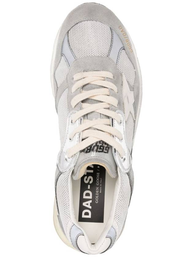 Dad Running Suede Sneakers Grey - GOLDEN GOOSE - BALAAN 3