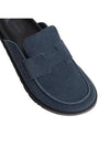 Go Suede Bloafers Blue Celeste - HERMES - BALAAN 4