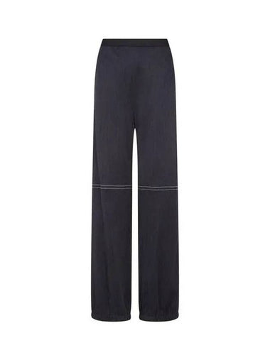 Women s Stretch Easy Banding Pants Dark Indigo - GIORGIO ARMANI - BALAAN 1