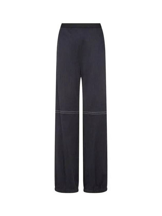 Women s Stretch Easy Banding Pants Dark Indigo - GIORGIO ARMANI - BALAAN 1