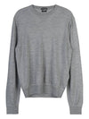 Men's Cashmere Silk Knit Top Grey - TOM FORD - BALAAN 11