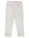 Men's Tapered One-Tuck Cotton Slacks Sand Beige - SOLEW - BALAAN 3