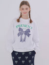 Ribbon Present Sweatshirt Ivory - METAPHER - BALAAN 5