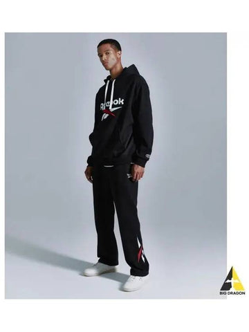 Big Vector Loose Fit Sweatpants Black - REEBOK - BALAAN 1