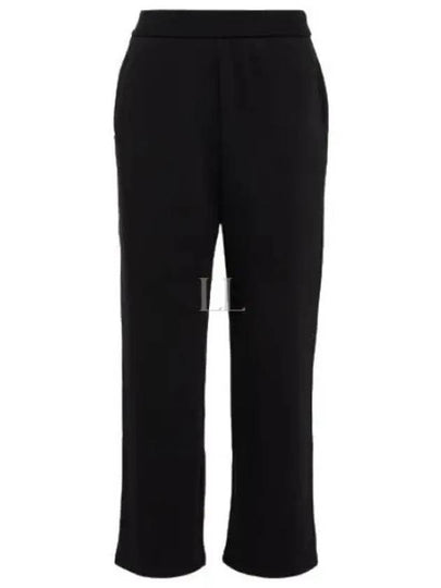 Damiana Brushed Straight Pants Black - MAX MARA - BALAAN 2