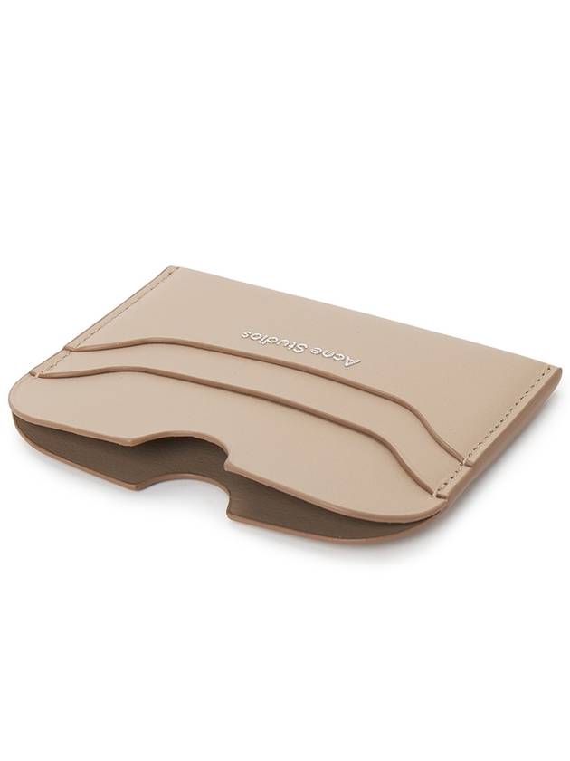 Elmas Large S Card Wallet Beige - ACNE STUDIOS - BALAAN 5