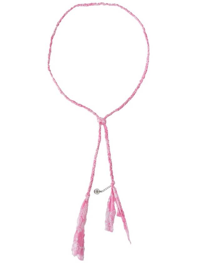 bandana braid tie pink - MSKN2ND - BALAAN 1