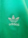 V neck cropped t shirt HG6596 Turquoise WOMENS UK6 JP M - ADIDAS - BALAAN 7