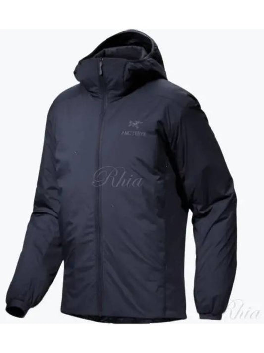 Atom Logo Hooded Track Jacket Navy - ARC'TERYX - BALAAN 2