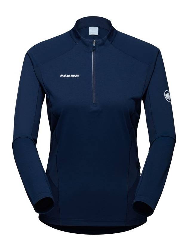 Aenergy FL ​​Half Zip-up Long Sleeve T-shirt Navy - MAMMUT - BALAAN 2