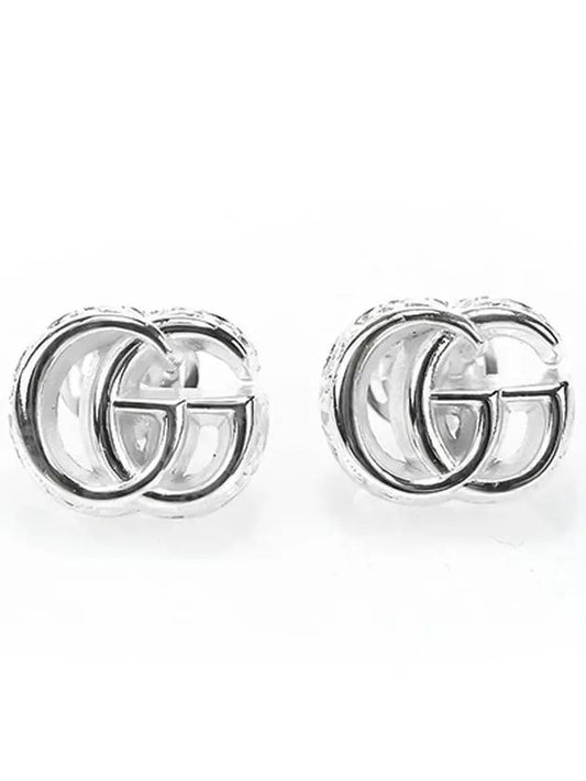 GG Marmont Earrings Silver - GUCCI - BALAAN 2