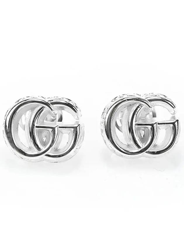 GG Marmont Earrings Silver - GUCCI - BALAAN 3