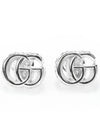 GG Marmont Earrings Silver - GUCCI - BALAAN 3