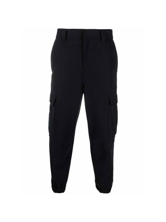 Men's Cargo JoGGer Pants Black - AMI - BALAAN 1