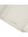 Matelasse Logo Nappa Leather Half Wallet White - MIU MIU - BALAAN 9