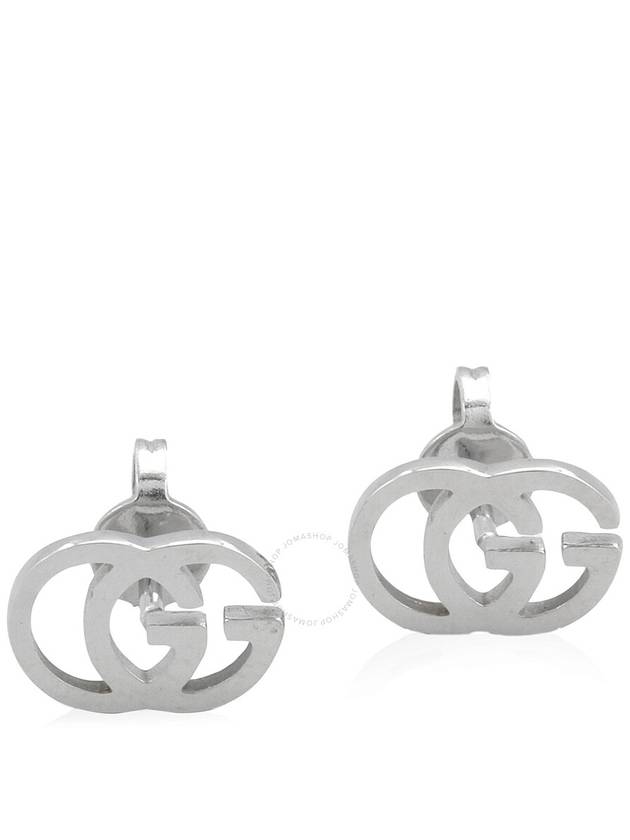 GG Running Stud Earrings Silver - GUCCI - BALAAN 2