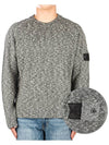 Shadow Project Waffen Patch Badge Knit Top Black - STONE ISLAND - BALAAN 2