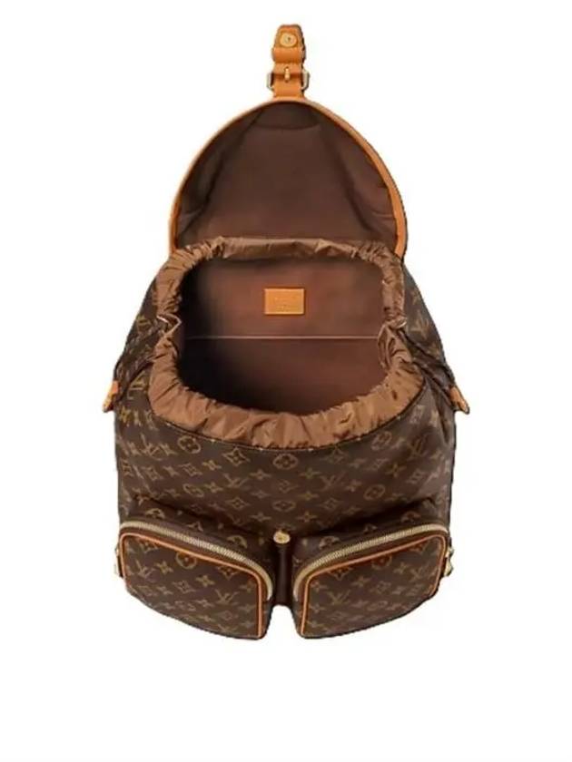 Montsouris Cargo Monogram Backpack Brown - LOUIS VUITTON - BALAAN 4