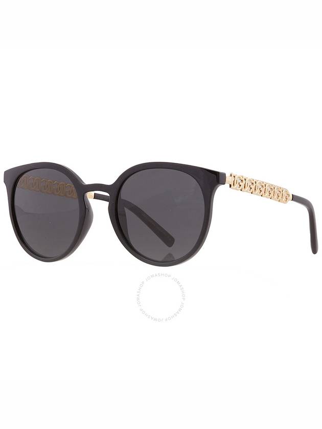 Dolce and Gabbana Dark Grey Teacup Ladies Sunglasses DG6189U 501/87 52 - DOLCE&GABBANA - BALAAN 3