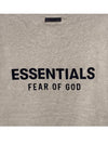 Essential Logo Jersey Long Sleeve Heather Gray Men s T Shirt 125HO244379F 367 TJ - FEAR OF GOD - BALAAN 5