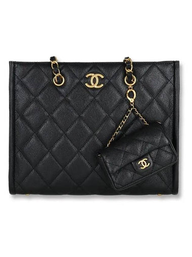 Small Black Caviar Gold Plated AS4940 B17067 94305 - CHANEL - BALAAN 1