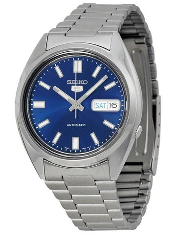 Seiko 5 Automatic Blue Dial Stainless Steel Men's Watch SNXS77 - SEIKO - BALAAN 1