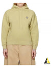 Bold Fox Head Patch Comfort Hoodie Mustard Green - MAISON KITSUNE - BALAAN 2