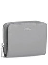 Emmanuel Compact Half Wallet Grey - A.P.C. - BALAAN 2