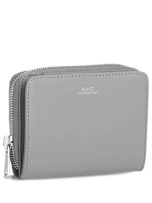 Emmanuel Compact Half Wallet Grey - A.P.C. - BALAAN 2