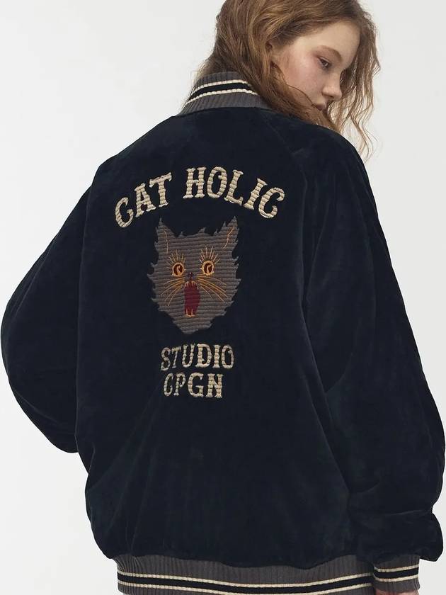 Cat Holic Souvenir Jacket Black - CPGN STUDIO - BALAAN 3