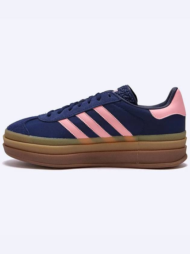 Gazelle Bold Low Top Sneakers Dark Blue - ADIDAS - BALAAN 4