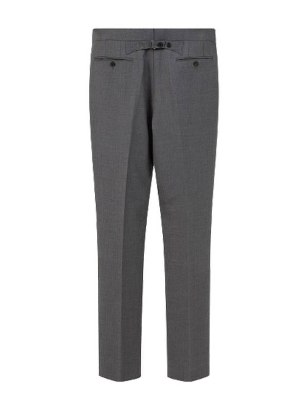 Super 120S Twill Classic Backstrap Trouser Pants Medium Grey - THOM BROWNE - BALAAN 3