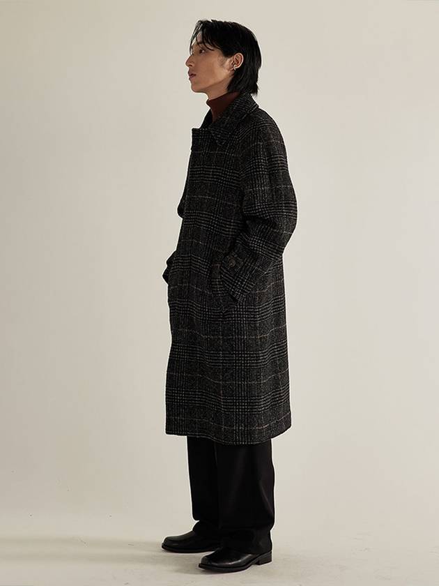 Vintage Kensington Check Wool Over Balmacan Double Coat - TRADCLUB - BALAAN 2