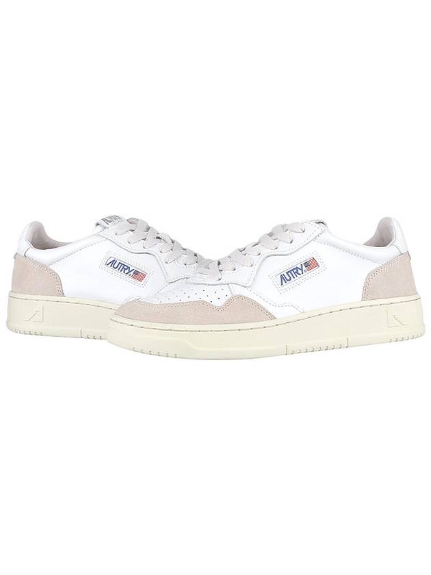 Medalist Suede Low Top Sneakers White - AUTRY - BALAAN 3