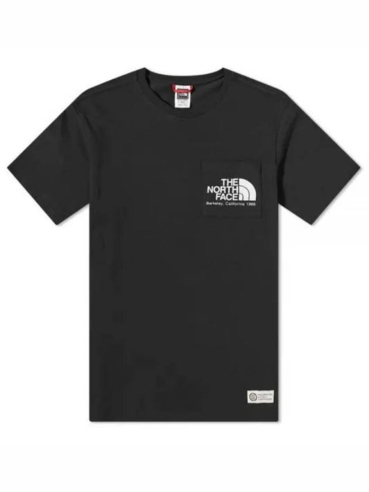 The 23 Berkeley California Pocket Tee NF0A55GDJK3 TEE - THE NORTH FACE - BALAAN 1