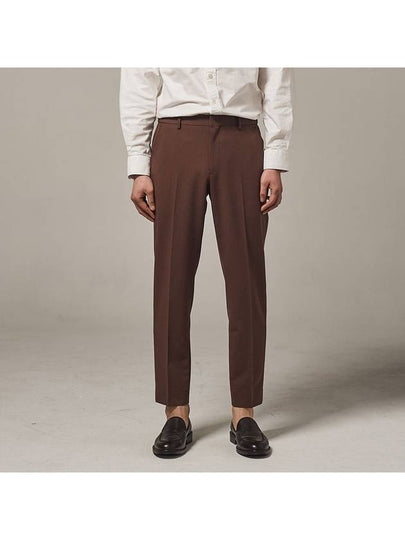 Side Banding Cropped Tapered Slacks - TRADCLUB - BALAAN 2