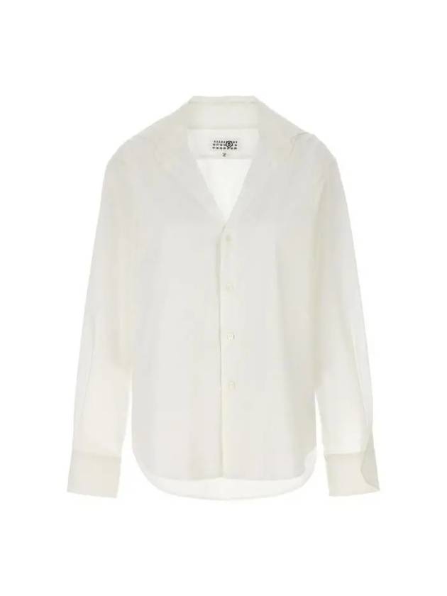 MM6 Blouse Shirt S52DT0035 S47294 100 WHITE - MAISON MARGIELA - BALAAN 2