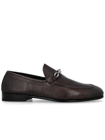 Jimmy Choo Marti Shoes Type Loafers, Men's, Brown - JIMMY CHOO - BALAAN 1