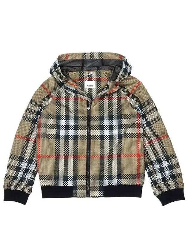 Kids Jacket 8069336A7168 Check - BURBERRY - BALAAN 4