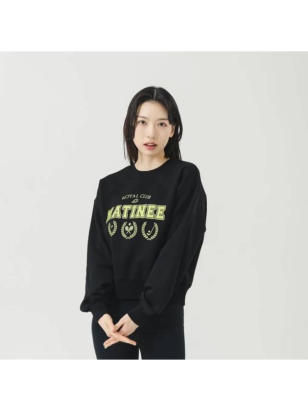 Matinee Sports Club Sweatshirt Black - LE SOLEIL MATINEE - BALAAN 2