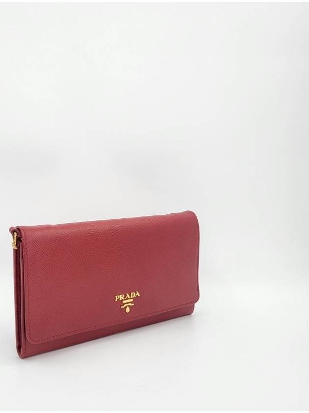 Women s Saffiano Chain Wallet 4162 - PRADA - BALAAN 7