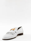 Royal Rose Gold H Logo Loafer Blanc - HERMES - BALAAN 9