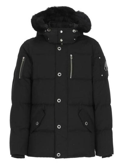 Cloud 3Q Logo Shearling Padding Black - MOOSE KNUCKLES - BALAAN 2