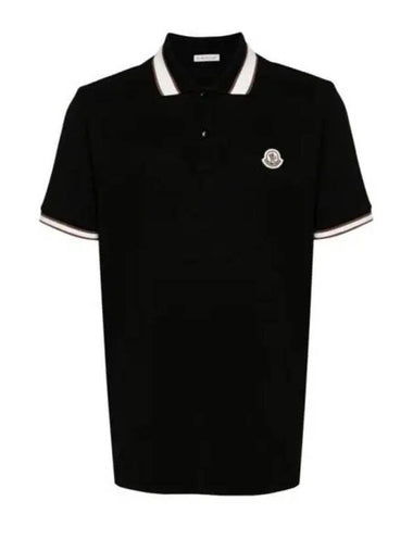 8A00018 89A16 999 logo patch polo shirt - MONCLER - BALAAN 1