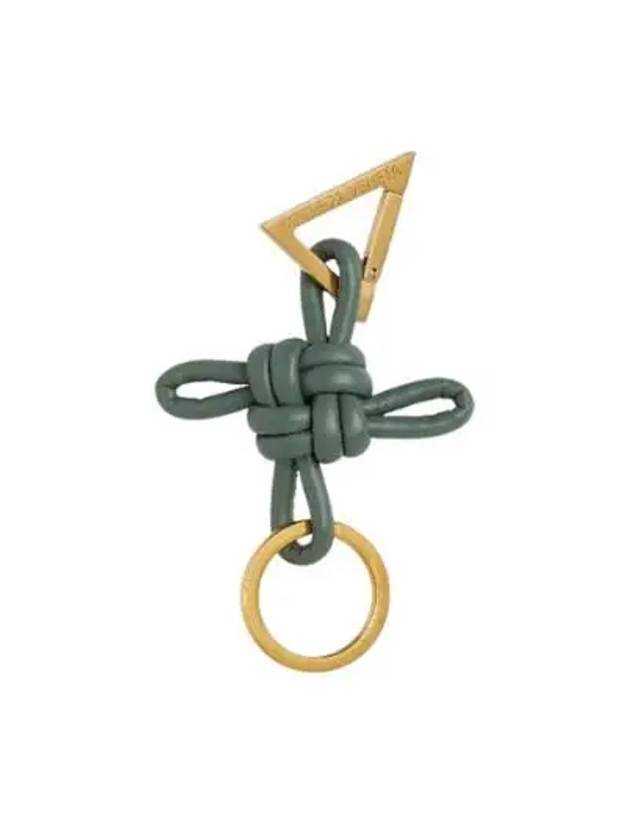 Triangle Nappa Key Holder Green - BOTTEGA VENETA - BALAAN 2