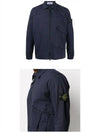 20FW 731510310 V0028 Wappen Patch Pocket Single Shirt Blue Navy Men’s Jacket TLS - STONE ISLAND - BALAAN 4