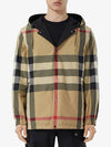 Reversible Check Hooded Jacket Archive Beige - BURBERRY - BALAAN 2